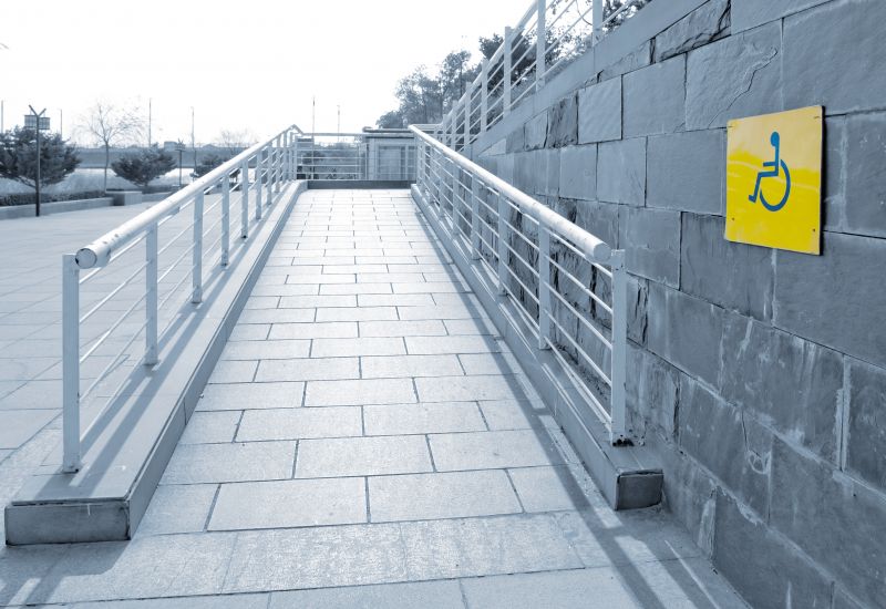 Products For Accessible Ramp Installations in use