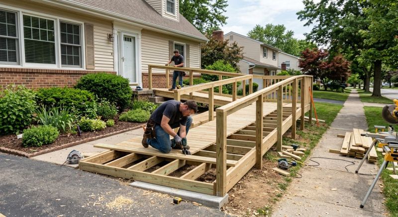 Wheelchair Ramp Replacement in Kansas City, KS