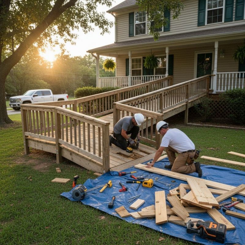 Local Accessible Ramp Installation pros at work